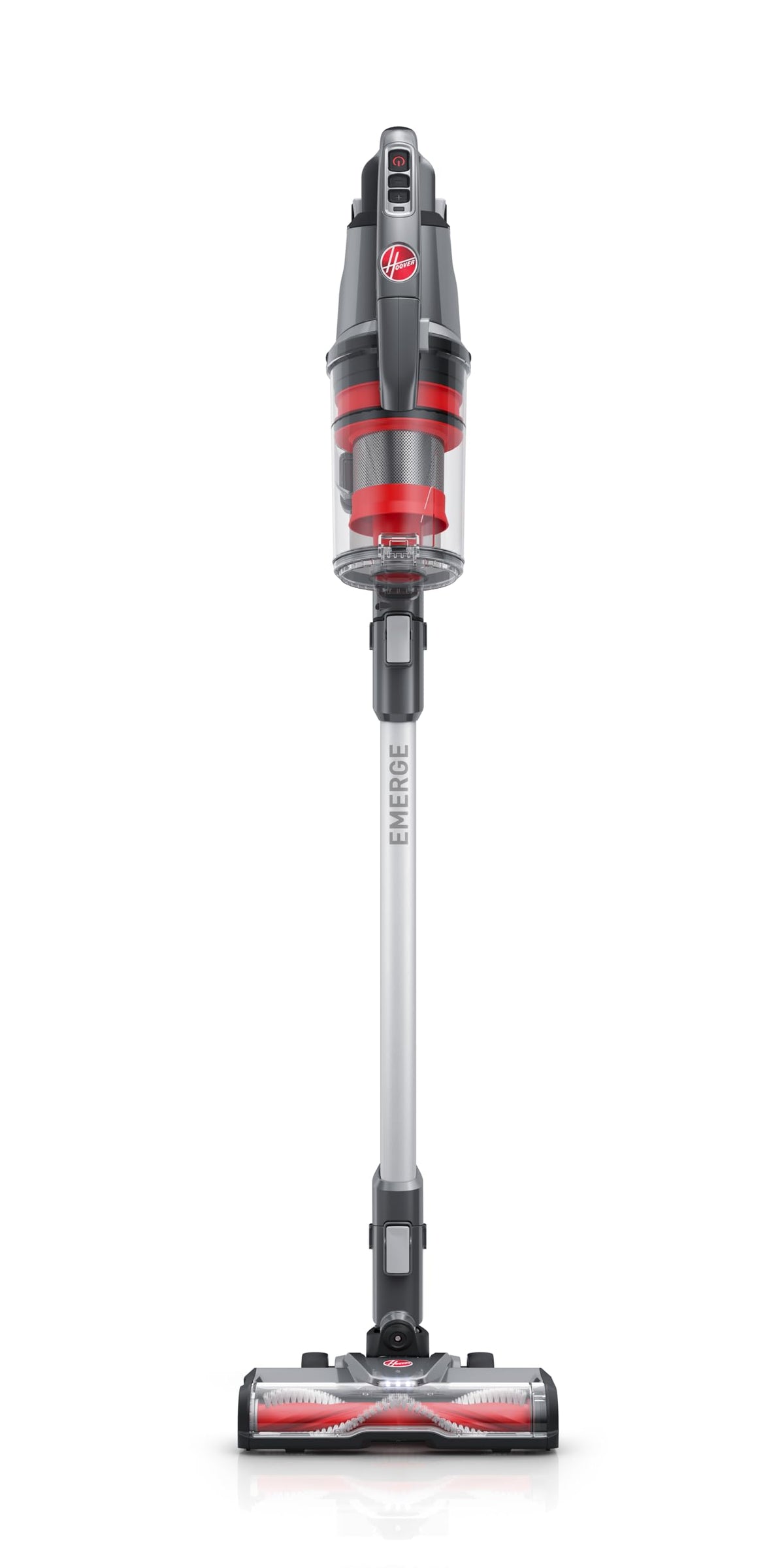 Hoover ONEPWR WindTunnel Emerge self-standing design enables easy pause during cleaning.