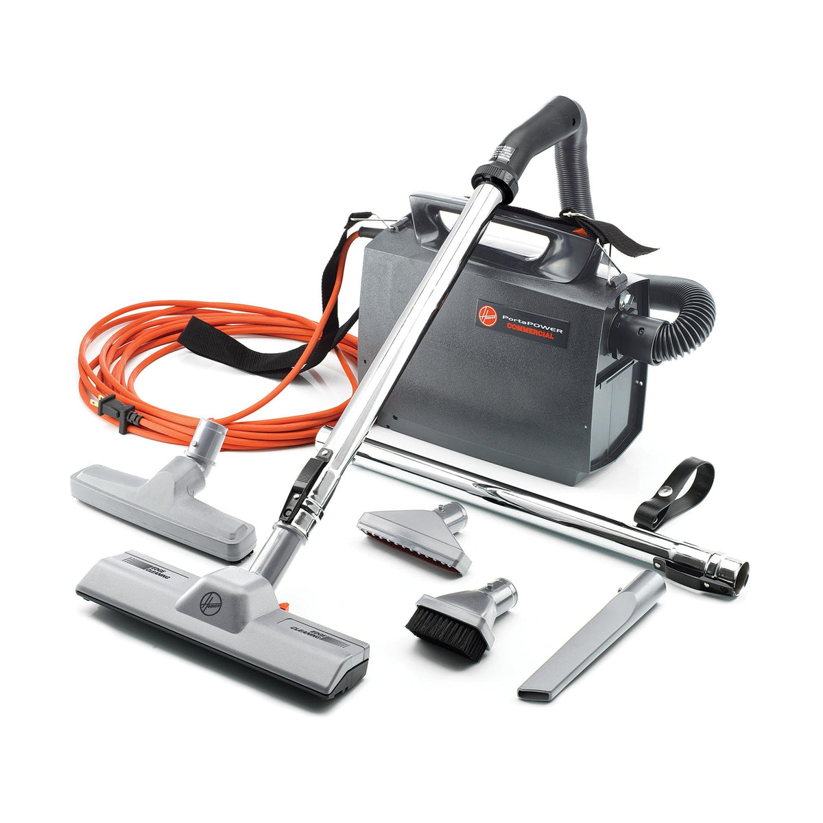 Hoover PortaPower lightweight vacuum for easy portability and quick spot cleaning.