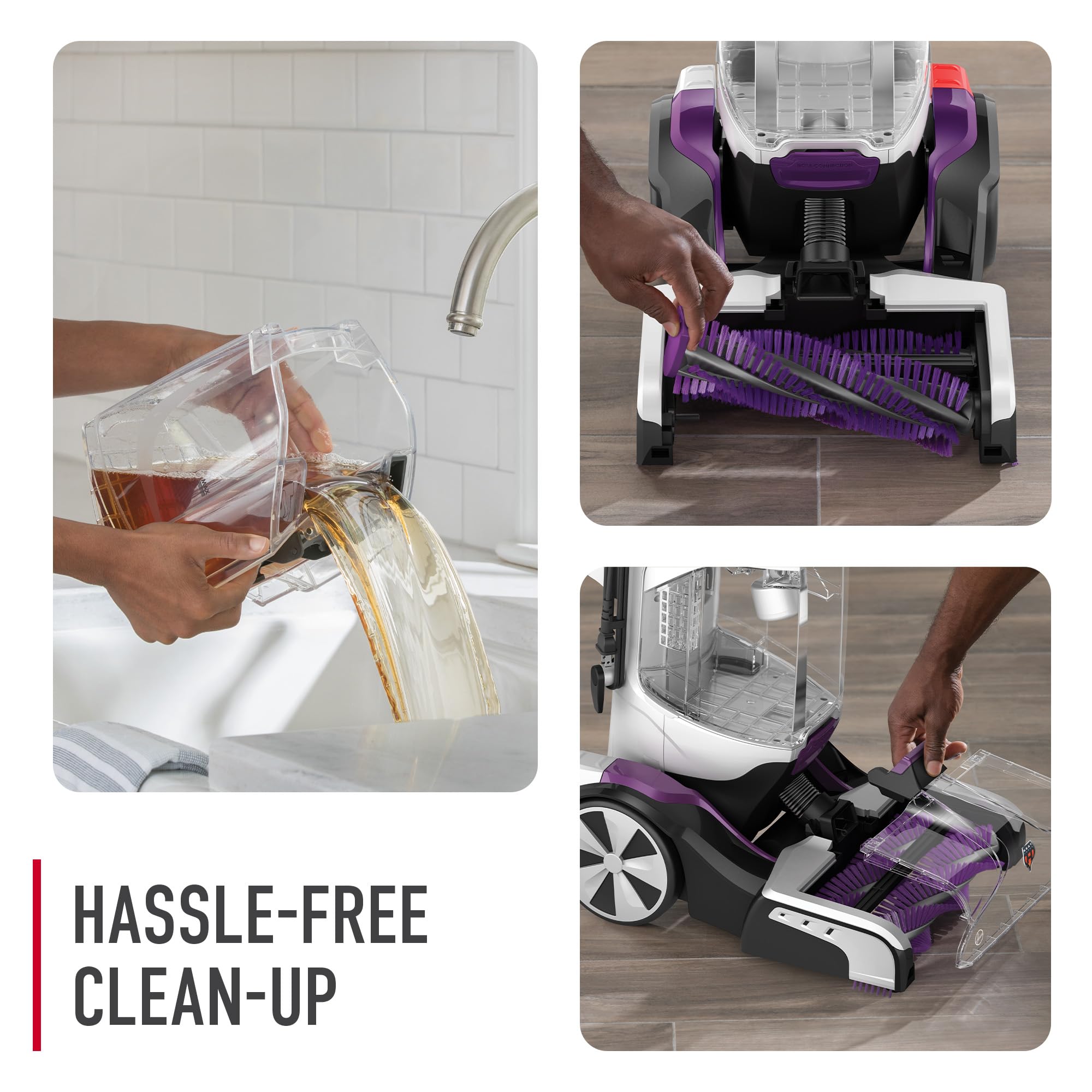 Hoover SmartWash Pet HeatForce Auto Dry speeds carpet drying after cleaning