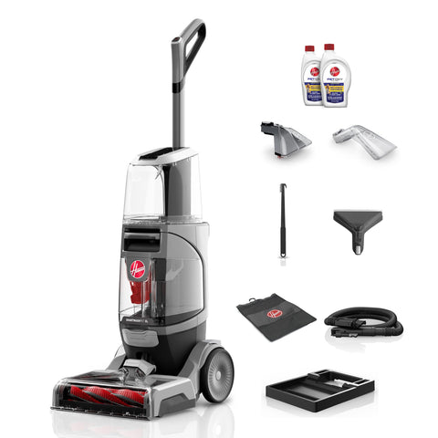 Hoover SmartWash Pet XL in action cleaning carpet fibers