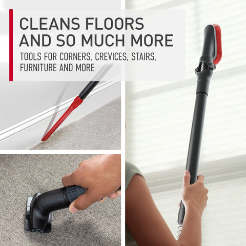 Hoover WindTunnel Pro accessories for stairs and upholstery included