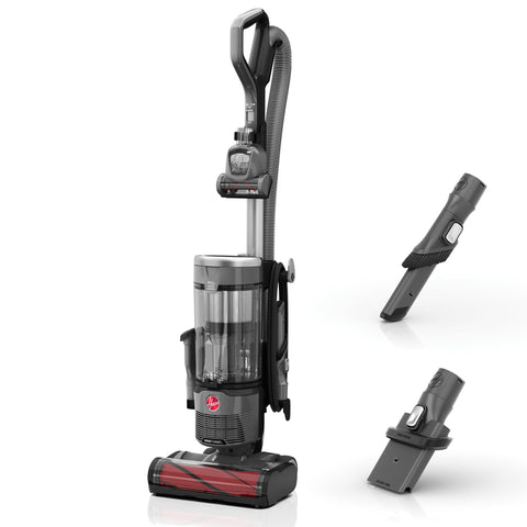 Hoover WindTunnel Swivel Pet upright on floor cleans hard floors and carpets