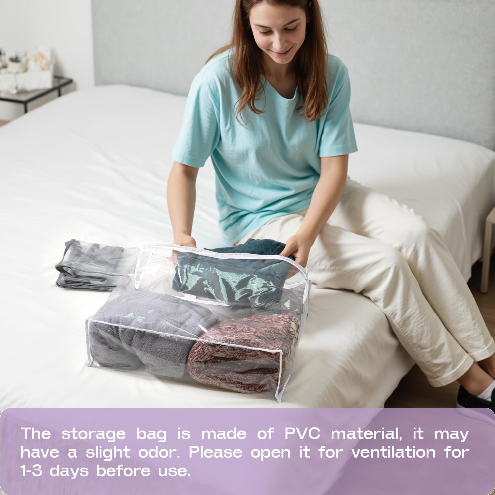 Hopack transparent design makes it easy to sort by category.