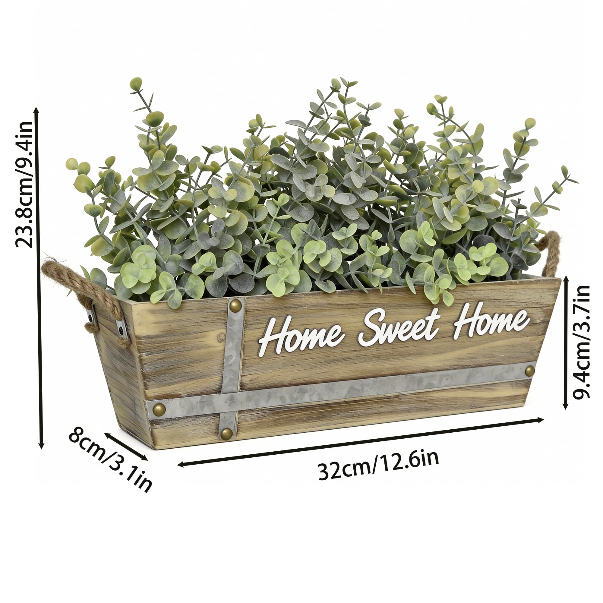 Hopeme ready to display greenery requires no watering.