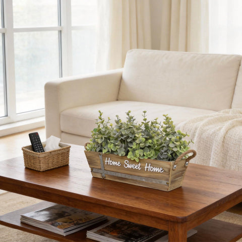 Hopeme lifelike eucalyptus leaves bring natural greens to life.