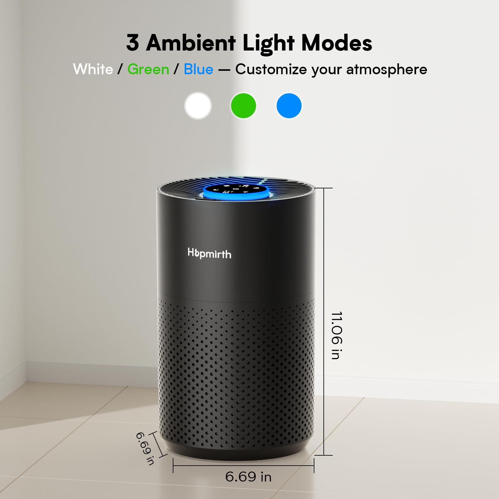 Hopmirth fragrance function with aroma pad for scent diffusion