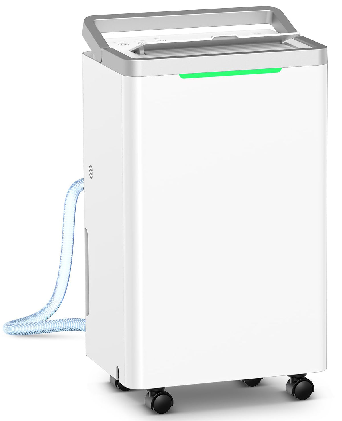 HOPSEN dehumidifier basement setup reduces moisture for a drier space