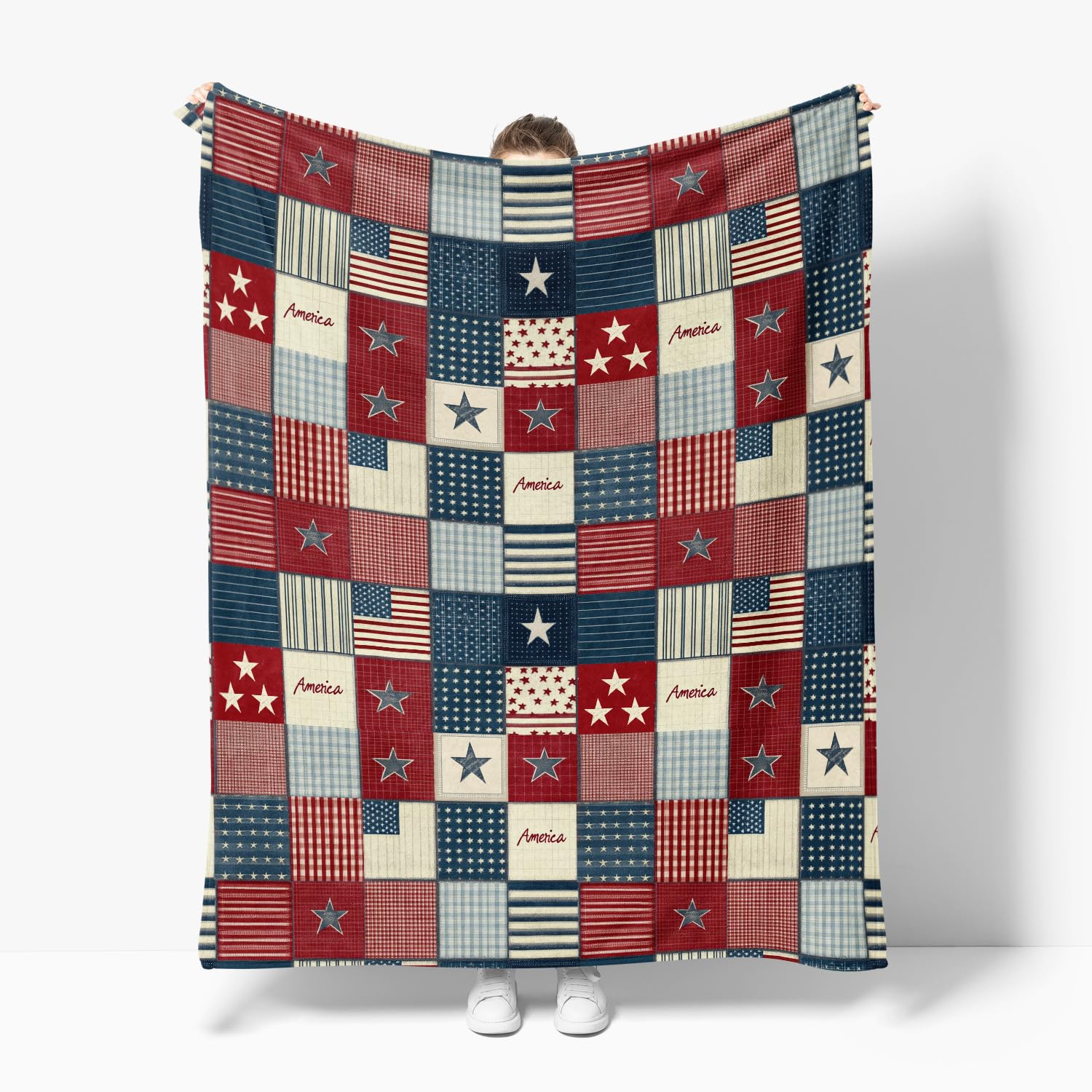 Horaldaily blanket with neat stitches resists fade and wear