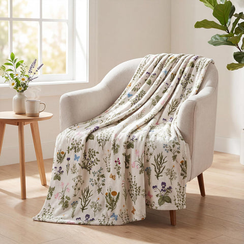 Horaldaily blanket on a bed adding lightweight warmth