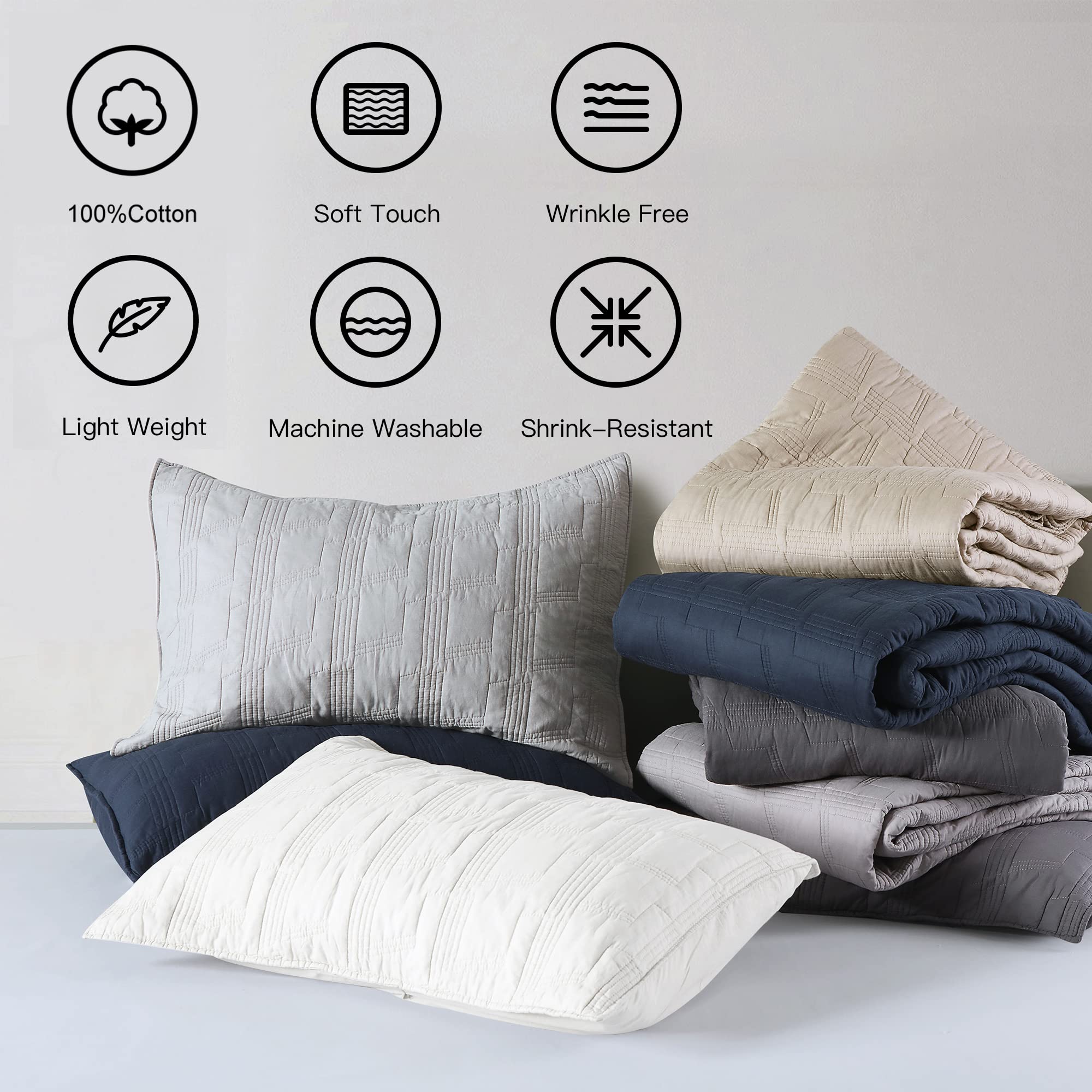 HORIMOTE HOME easy-care quilt, machine washable and quick to dry