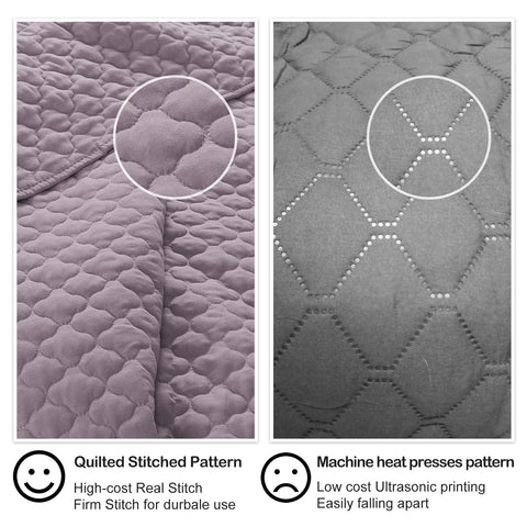 HORIMOTE HOME 3-piece set includes quilt and two shams for complete styling.