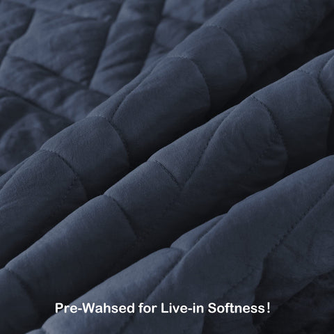 HORIMOTE HOME diamond stitching detail enhances durability and warmth.