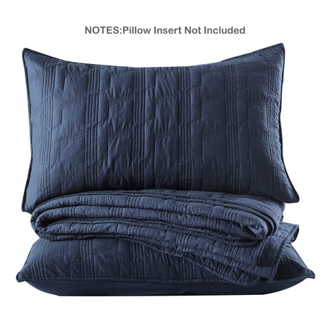 Machine-washable HORIMOTE HOME quilt stays wrinkle-free with low heat