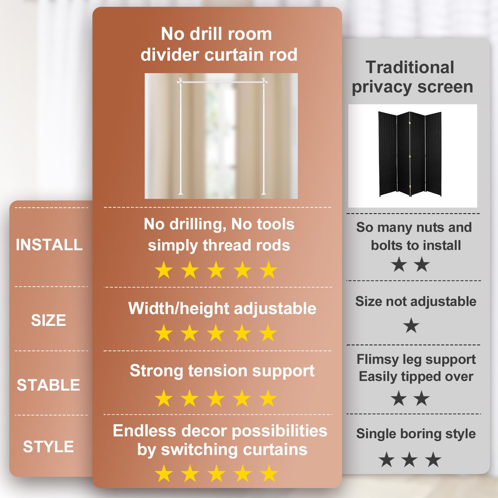 HORSE SECRET portable and reusable across rooms and seasons.