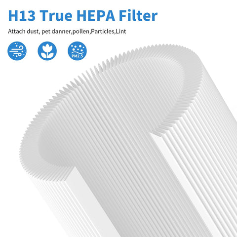 Horserdy 4-in-1 HEPA filtration captures particles for cleaner air.