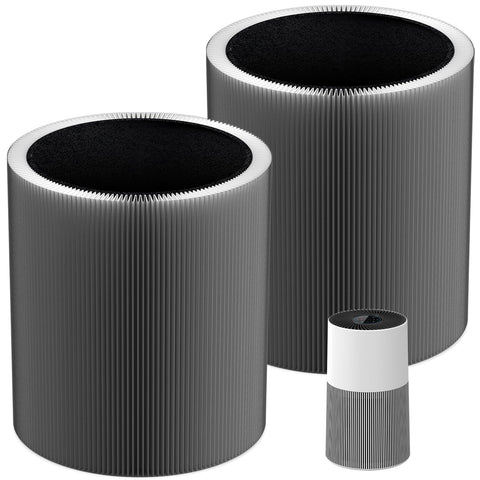 Horserdy C610 Replacement Filter Z front view shows compact 3-in-1 design for cleaner air
