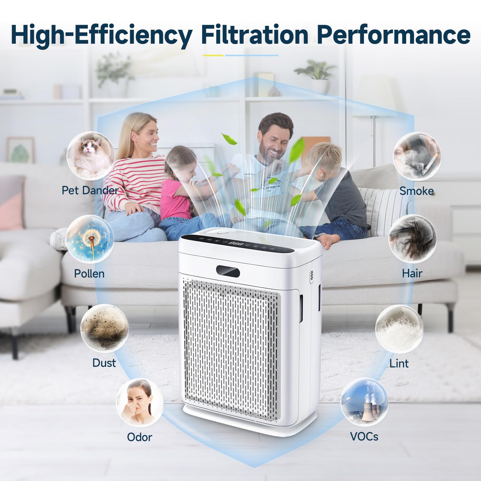 Horserdy F1 replacement filter supports a fresh air experience.