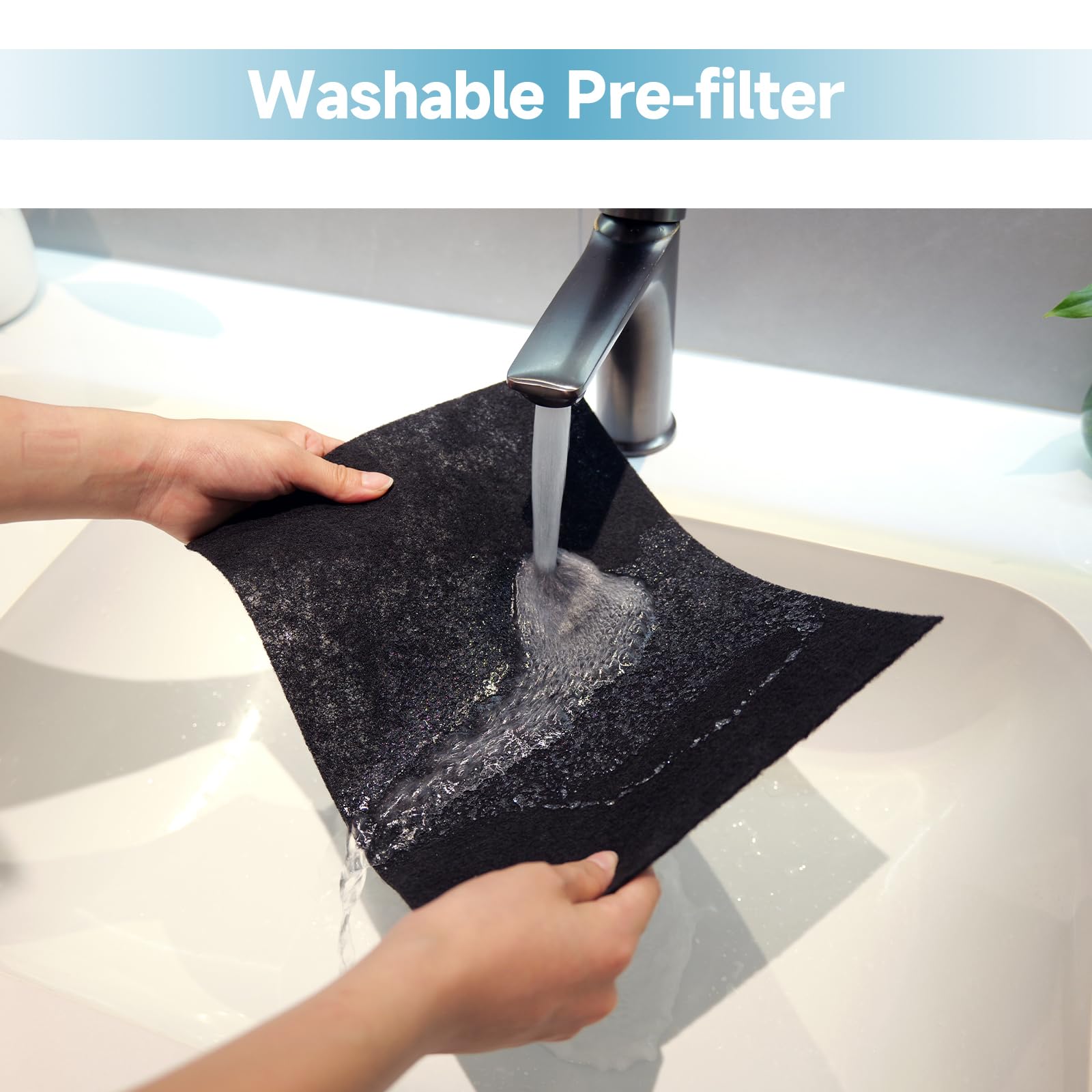 Horserdy LUNINO K2 activated carbon layer helps neutralize odors in living spaces.