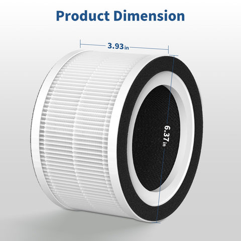 Horserdy Afloia Fillo compatible filter enhances purifier performance and freshness.