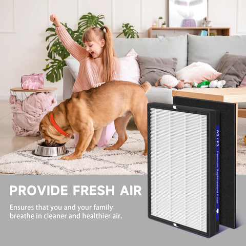 Horserdy value pack includes two HEPA and two carbon pre-filters for ongoing purification