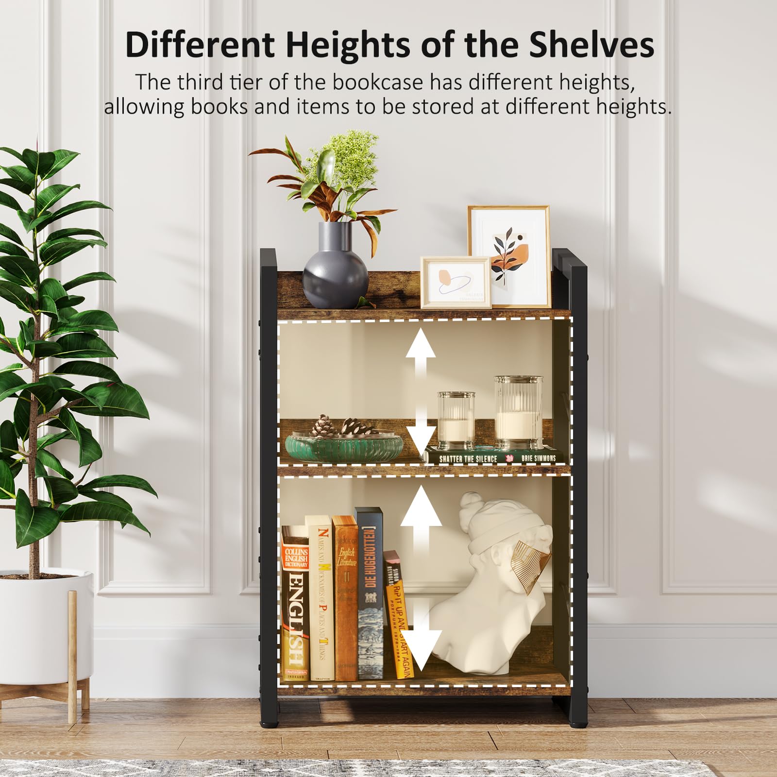 Hosfais compact dimensions save space and fit bedroom, living room, or office corners