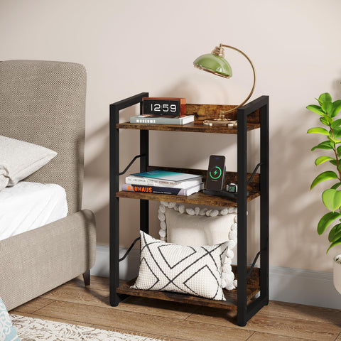 Hosfais sturdy metal frame provides reliable support for books and keepsakes