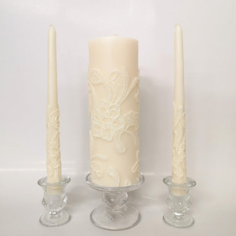 Hosley events candle set cream offers affordable lighting for celebrations