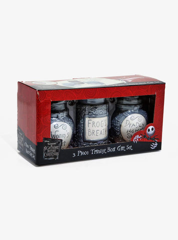 Hot Topic Nightmare Before Christmas trinket jar set durable construction for long-lasting decor