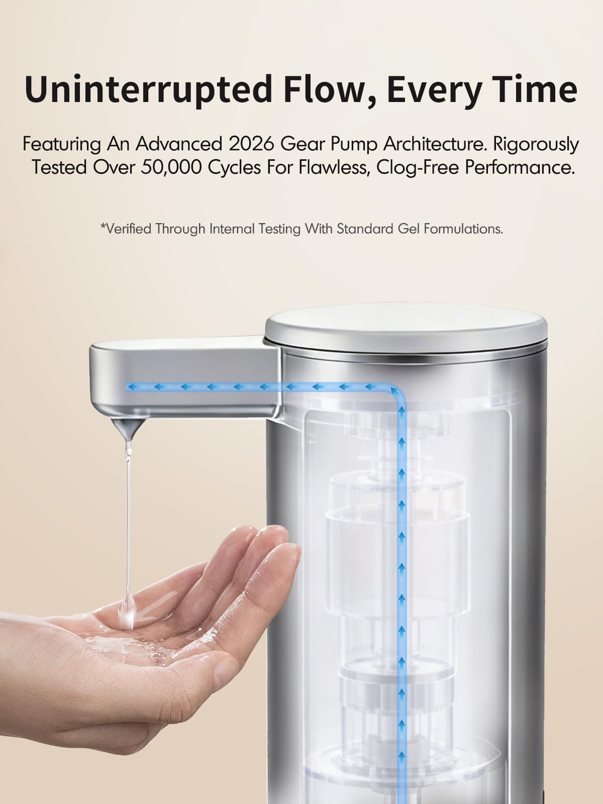 HOTBABY USB-C rechargeable dispenser with 1500mAh battery