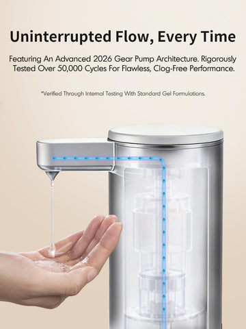 HOTBABY USB-C rechargeable dispenser with 1500mAh battery