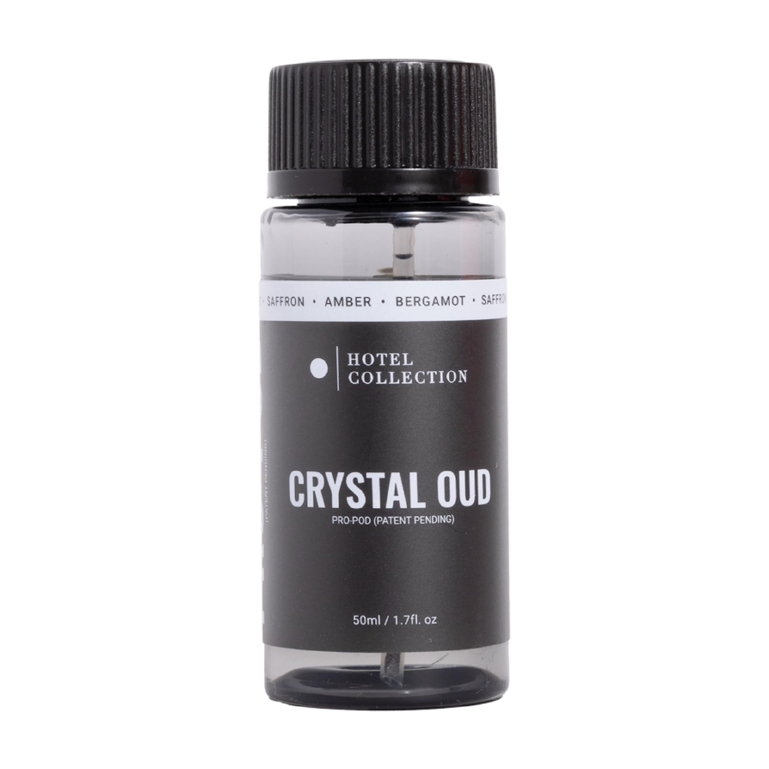 Hotel Collection Island Life diffuser oil bottle with ocean notes for inviting spaces.