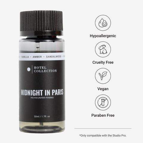 Hotel Collection Midnight in Paris Pro-Pod bottle pour highlights lasting aroma