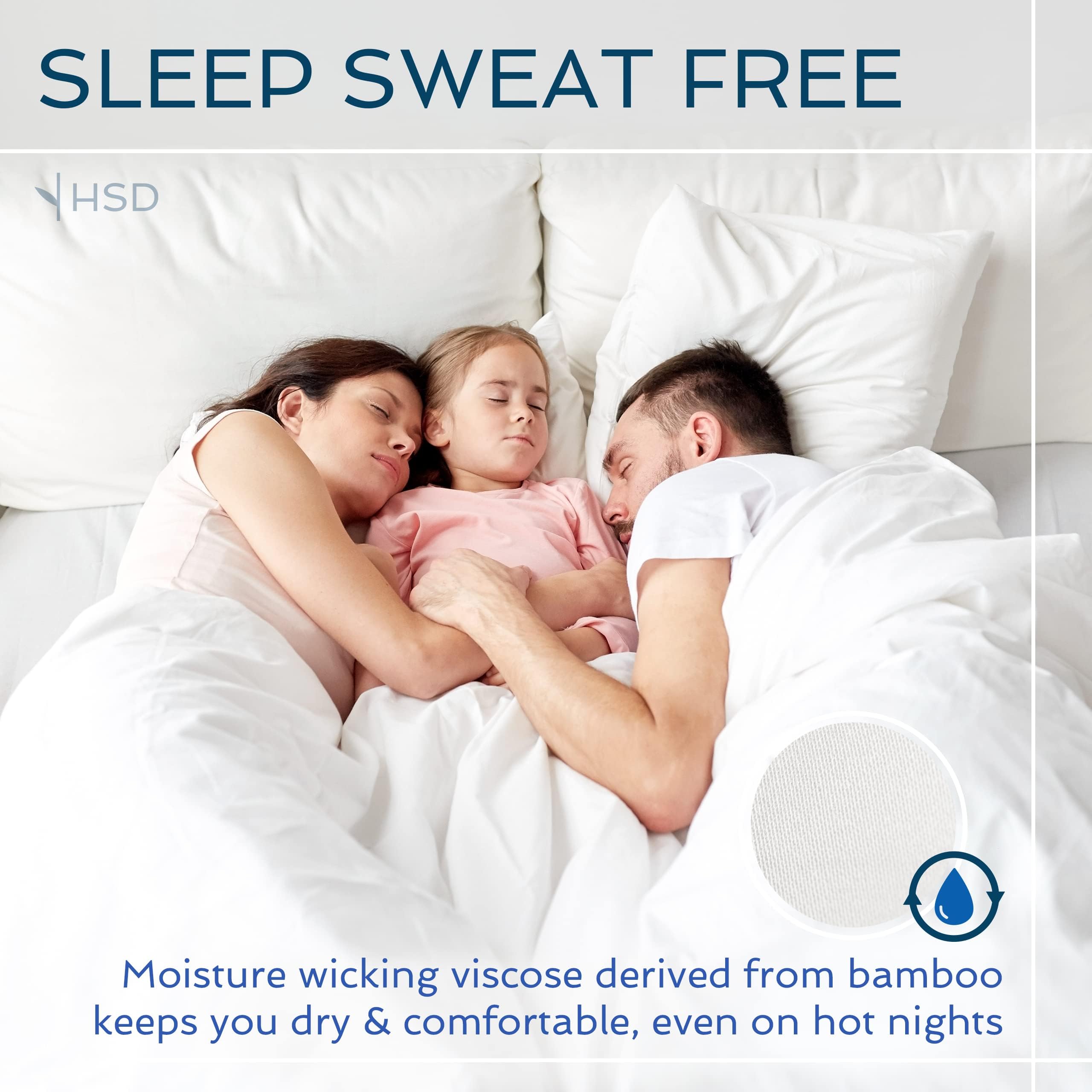 Hotel Sheets Direct bamboo thermoregulating sheet for cool nights