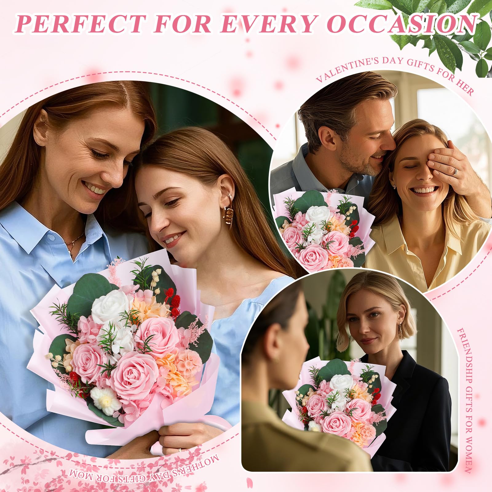 HOTKBO pink roses home decor to brighten any room.