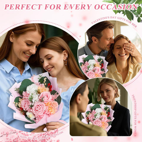 HOTKBO pink roses home decor to brighten any room.