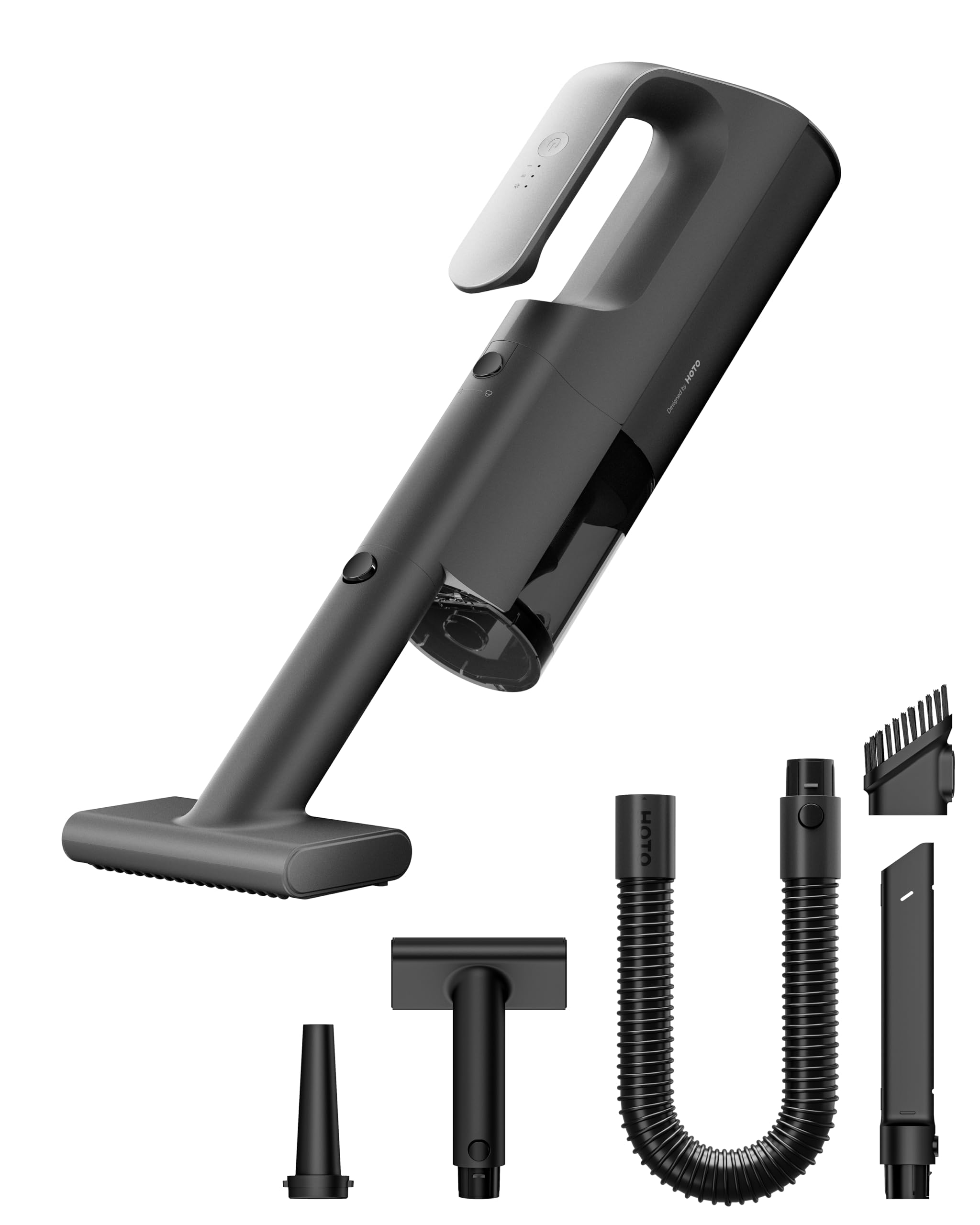 HOTO BlowVac cordless vacuum hero with strong suction for quick cleanups.