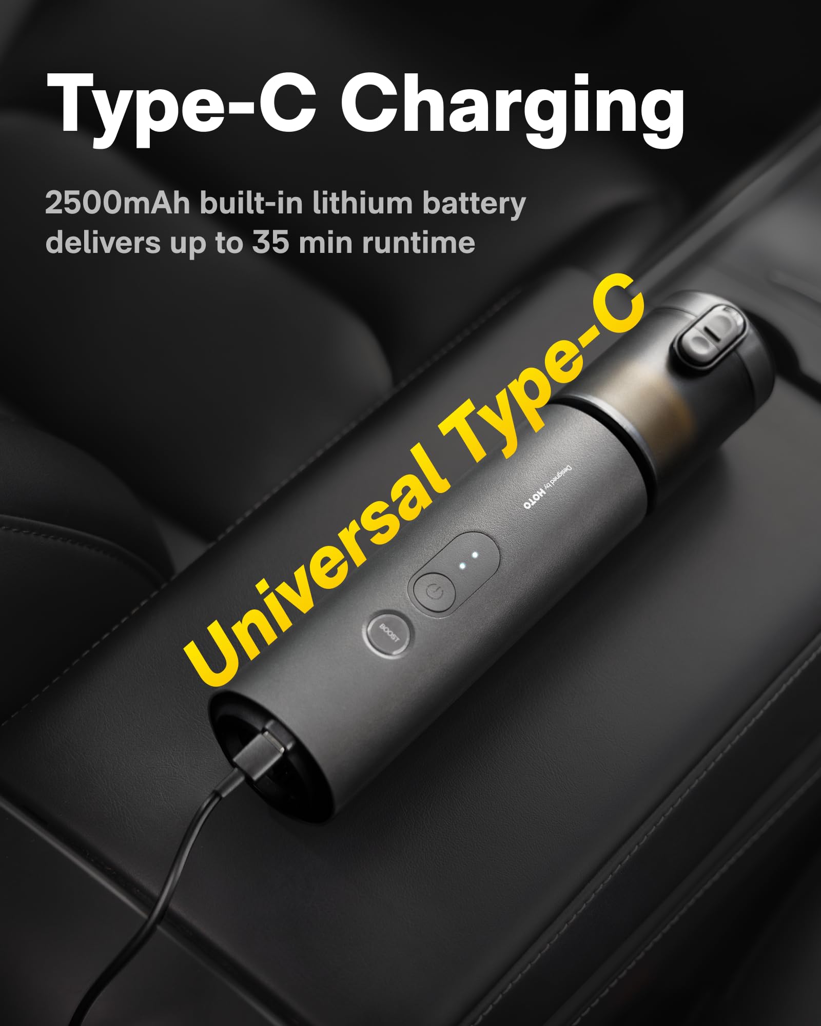 HOTO battery life up to 35 minutes on a full charge.