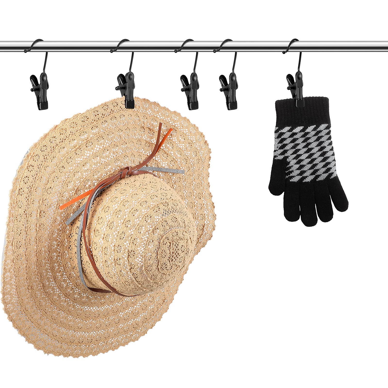 Hotop 48-piece pack ready for versatile closet organization.