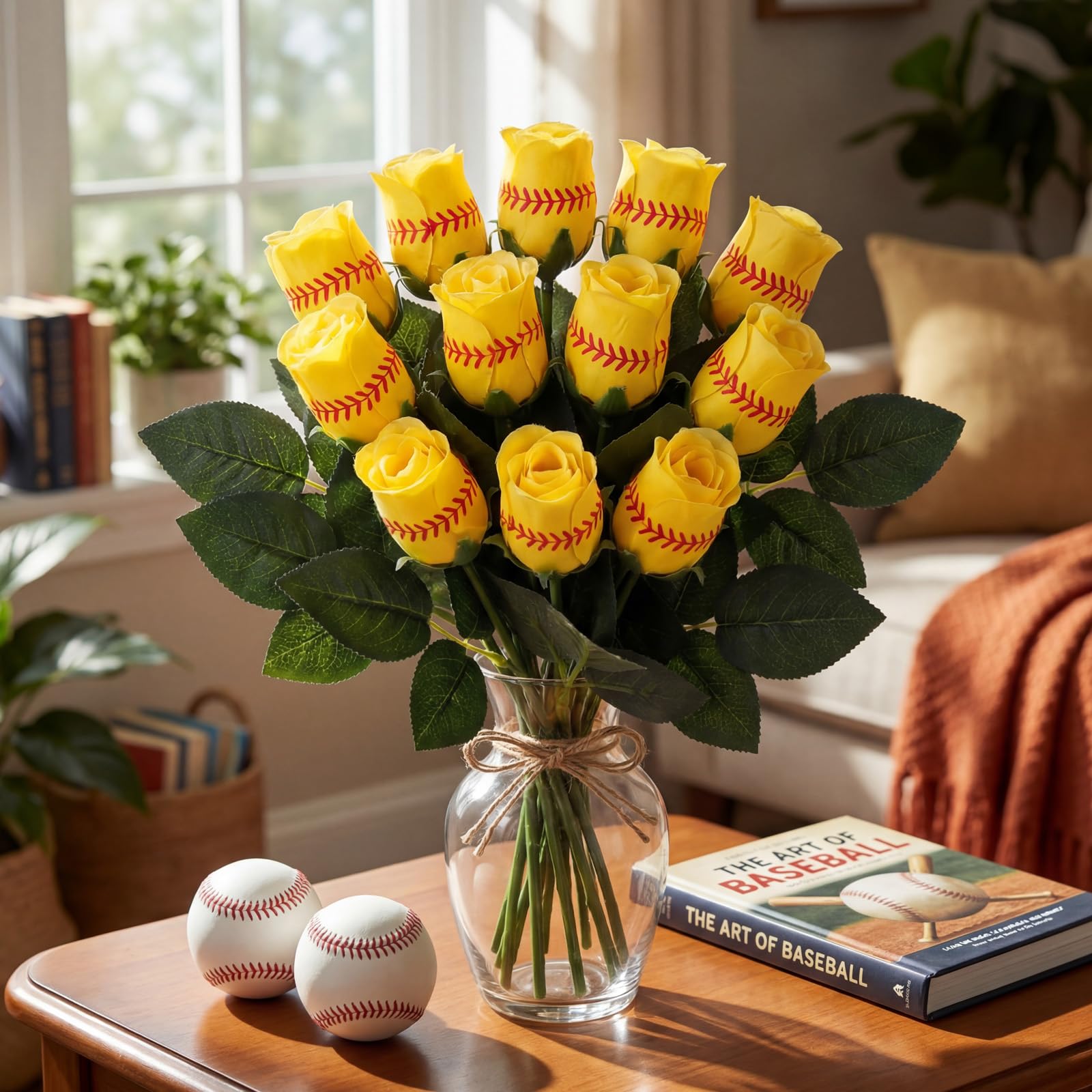 Hotop softball rose gift set perfect for players, coaches, and fans.