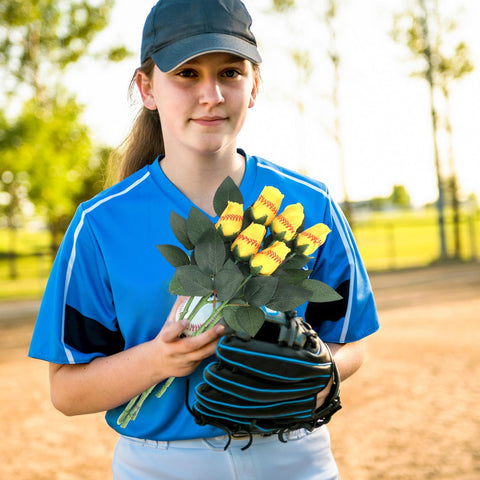 Hotop softball roses pack is a thoughtful gift for players and fans.