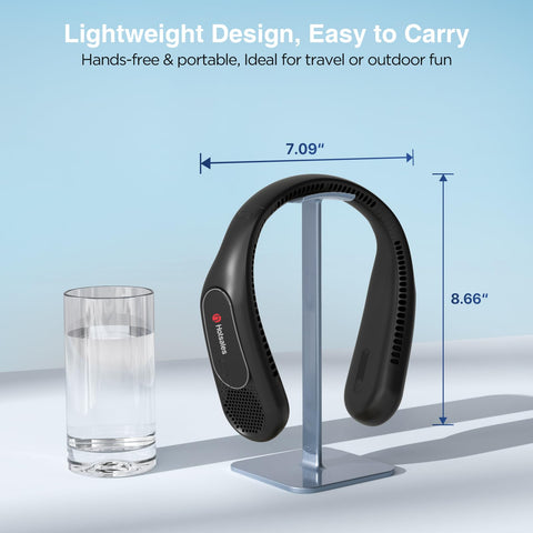 Hotsales neck fan operates quietly for daytime use