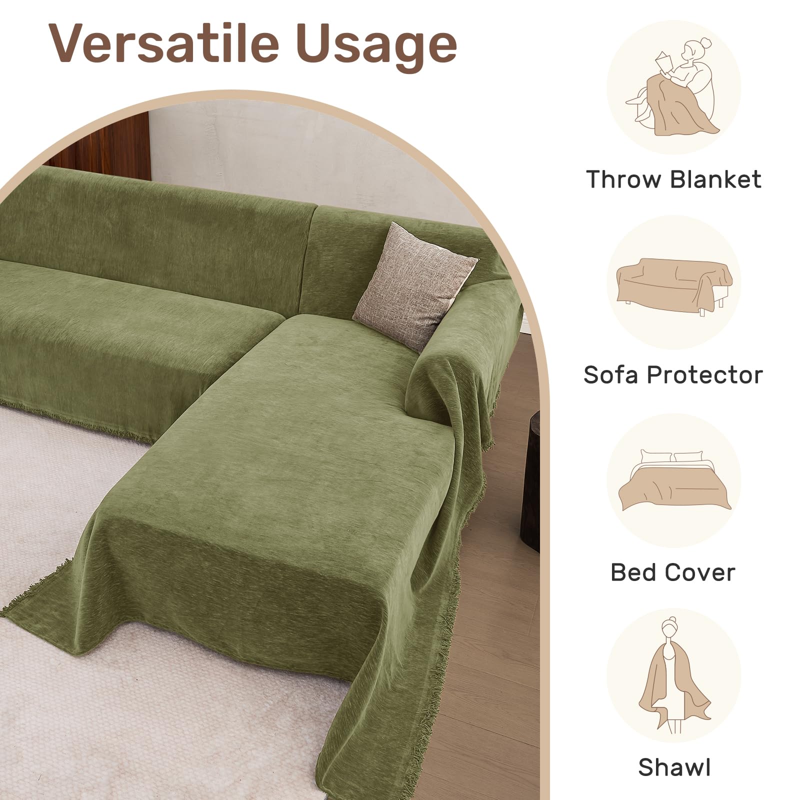 Houmiggle machine-washable fabric simplifies routine cleaning