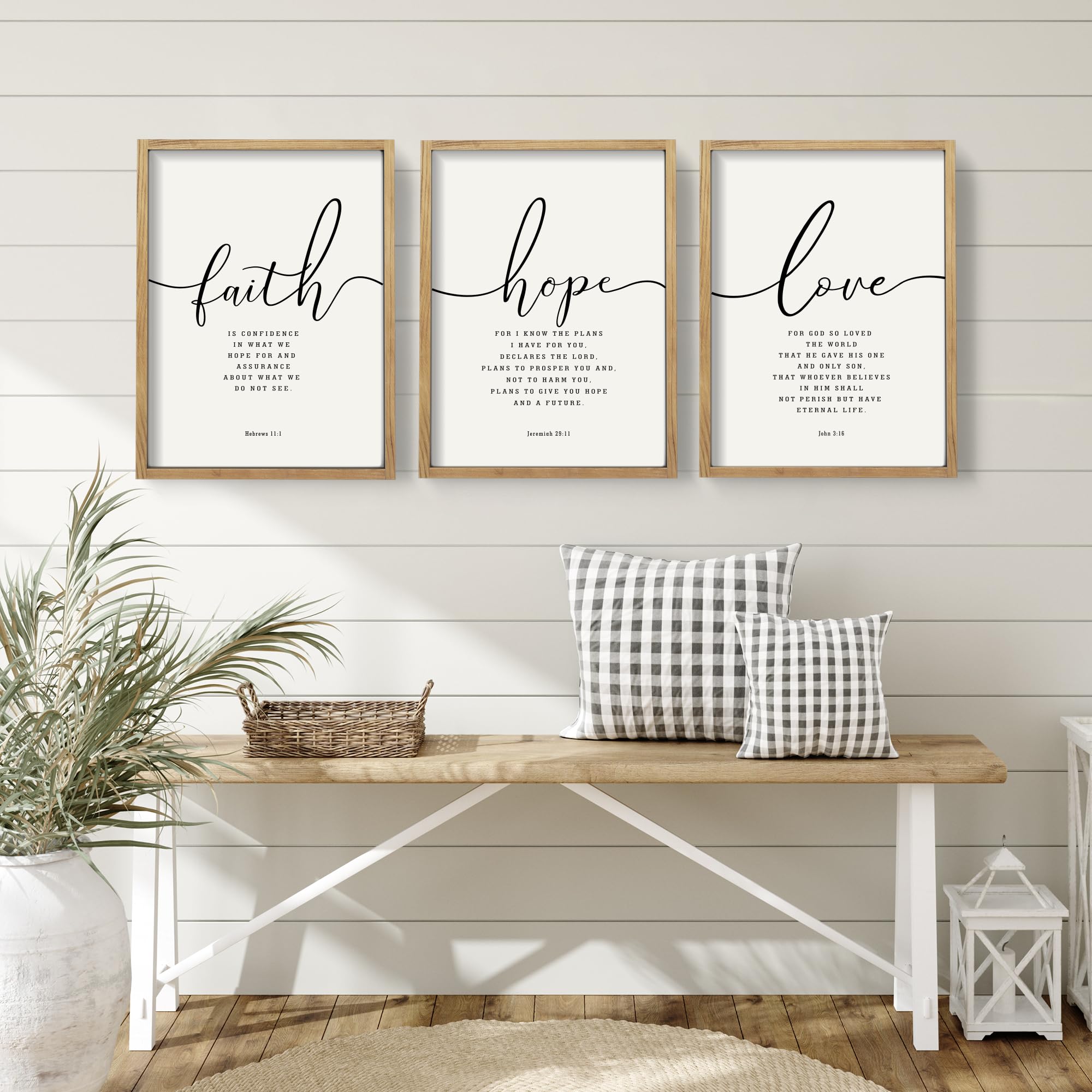 Houmury 11x14 brown frame detail emphasizes sturdy construction and clean typography.