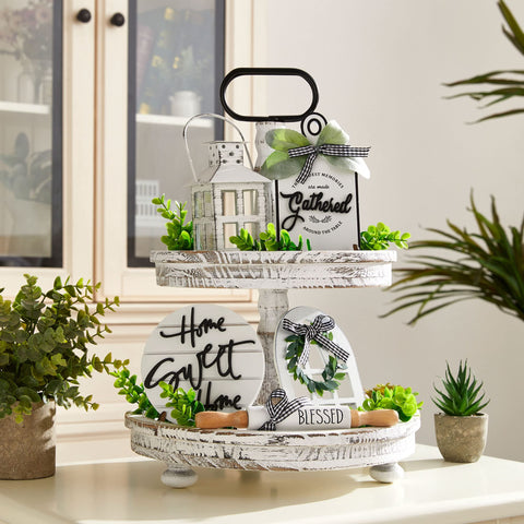 Houmury Home Sweet Home Sign brightens shelves with rustic charm and legible typography