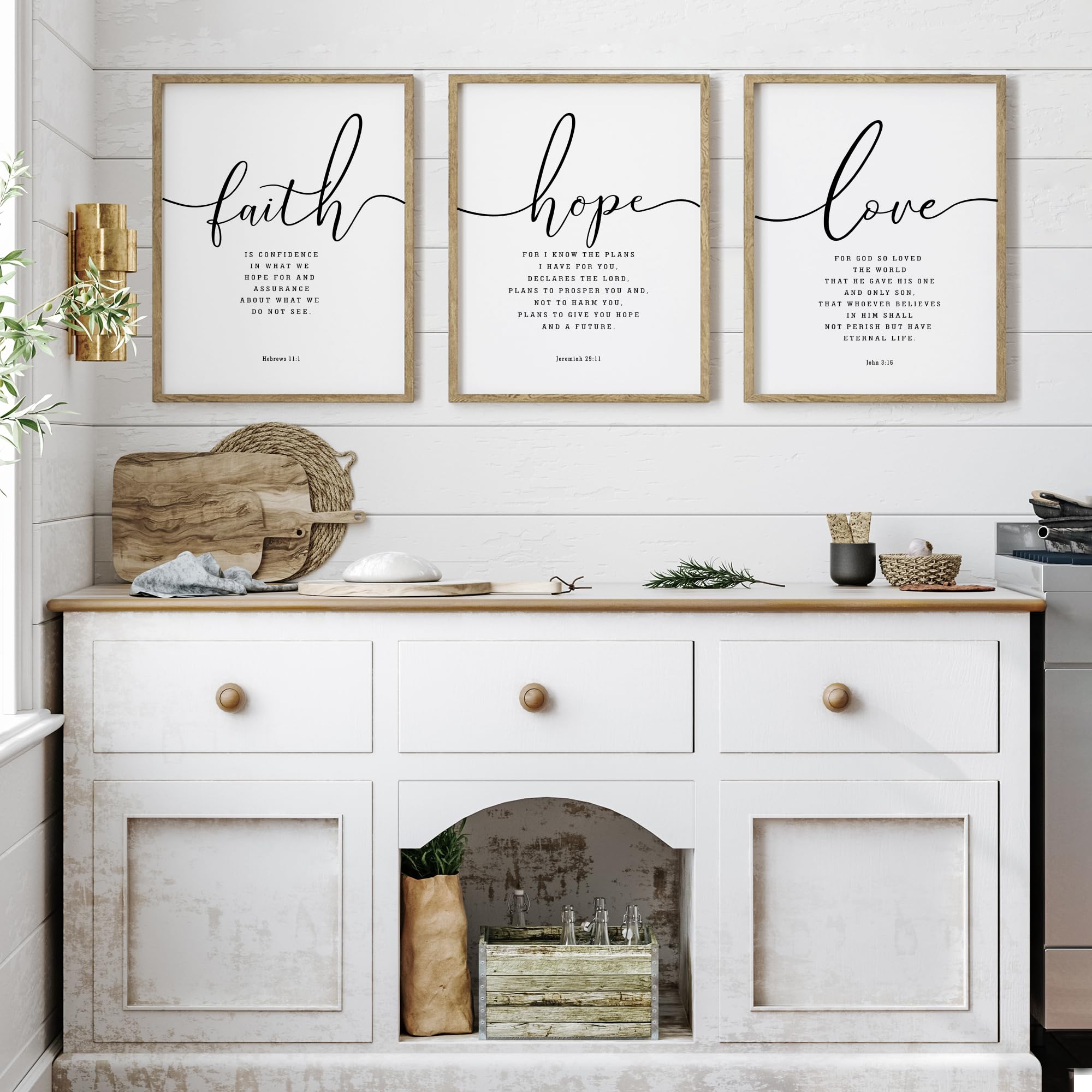 Houmury wooden frame with crisp lettering suits bedrooms and entryways.