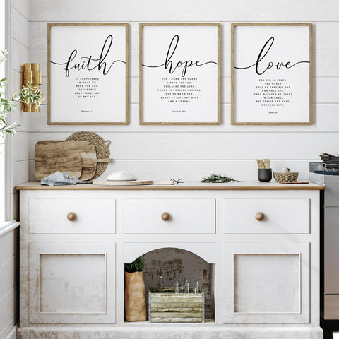 Houmury wooden frame with crisp lettering suits bedrooms and entryways.