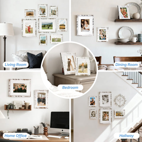 HOUSE DAY back with 360-degree spring clip for quick photo changes