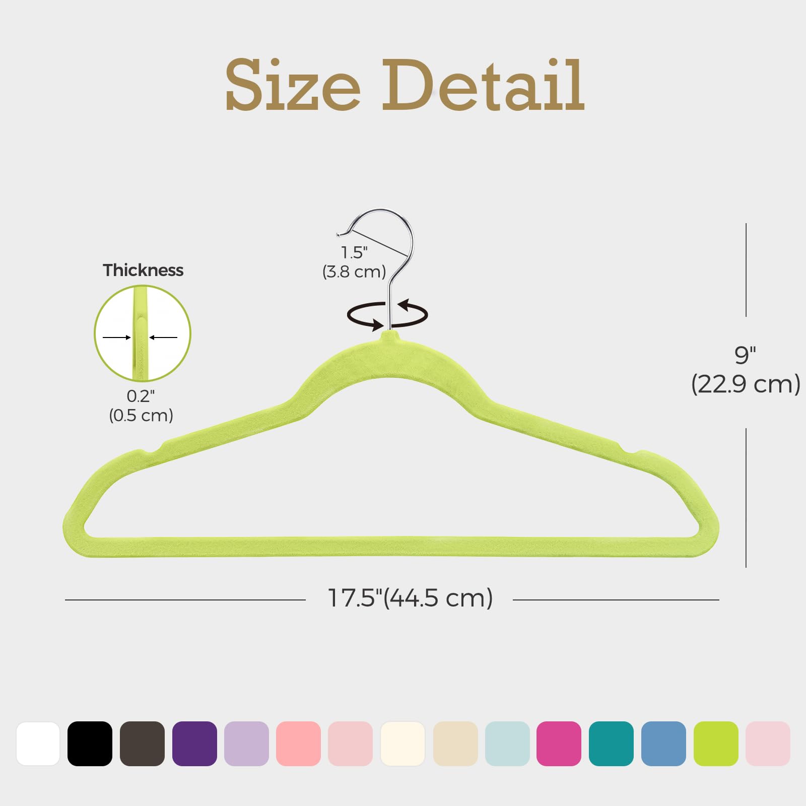 HOUSE DAY 360-degree swivel hook allows flexible hanging angles.