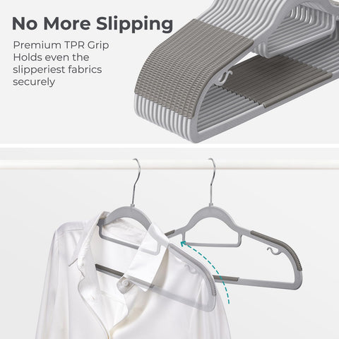 HOUSE DAY 360-degree swivel hook provides easy closet access from any angle.