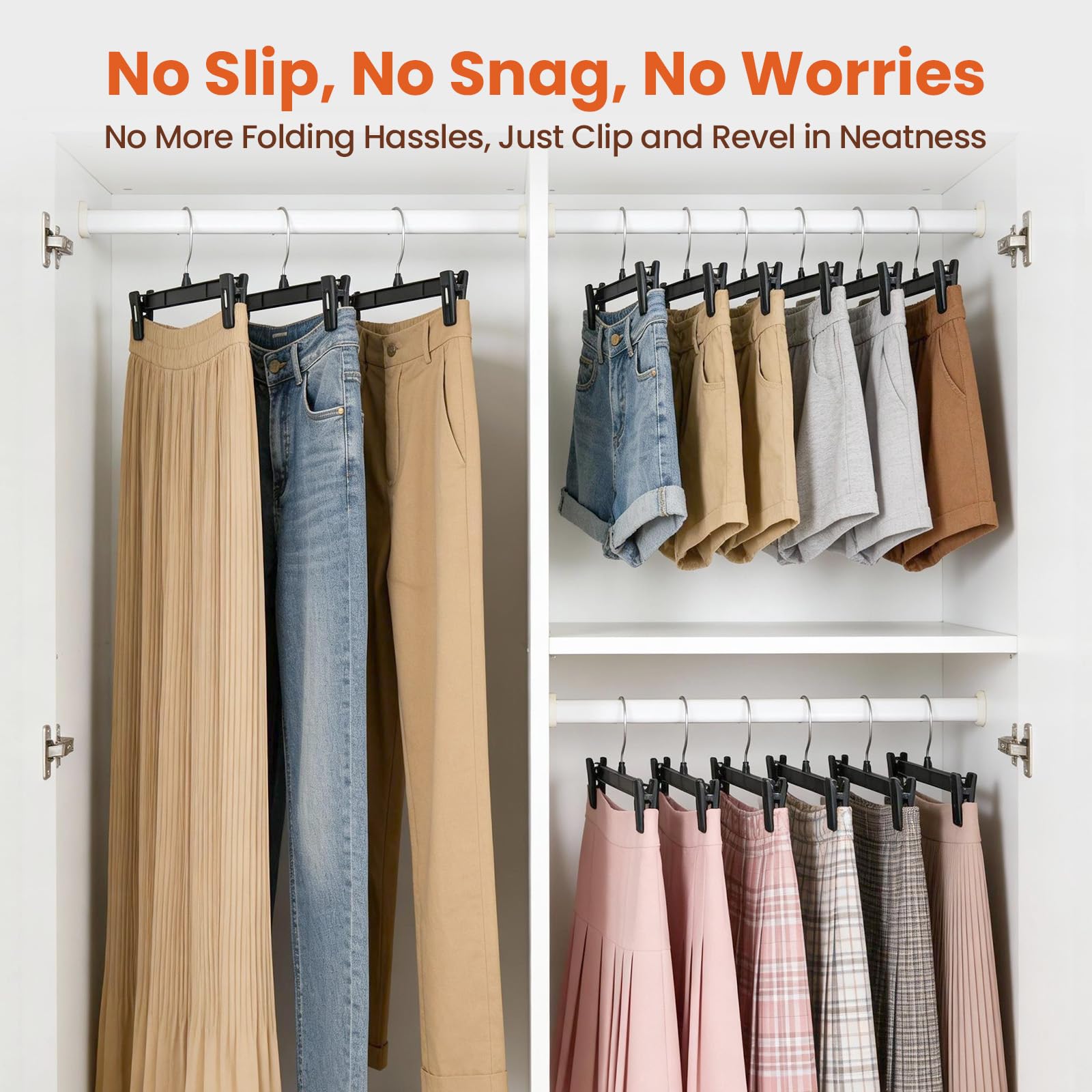HOUSE DAY 50-pack for organized closet and cost-effective retail shelving.